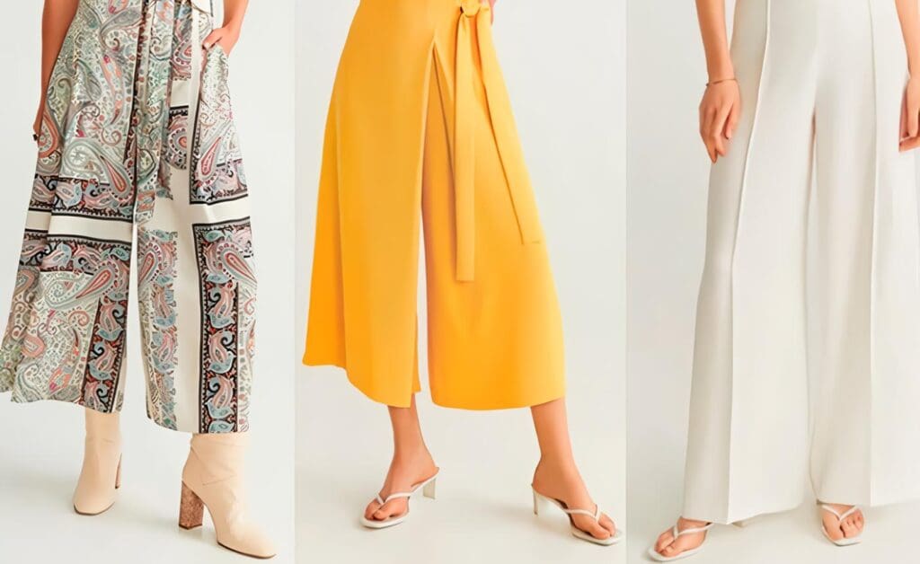 Cómo llevar pantalones palazzo