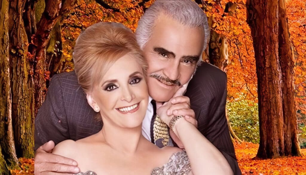 Doña Cuquita y Vicente Fernández