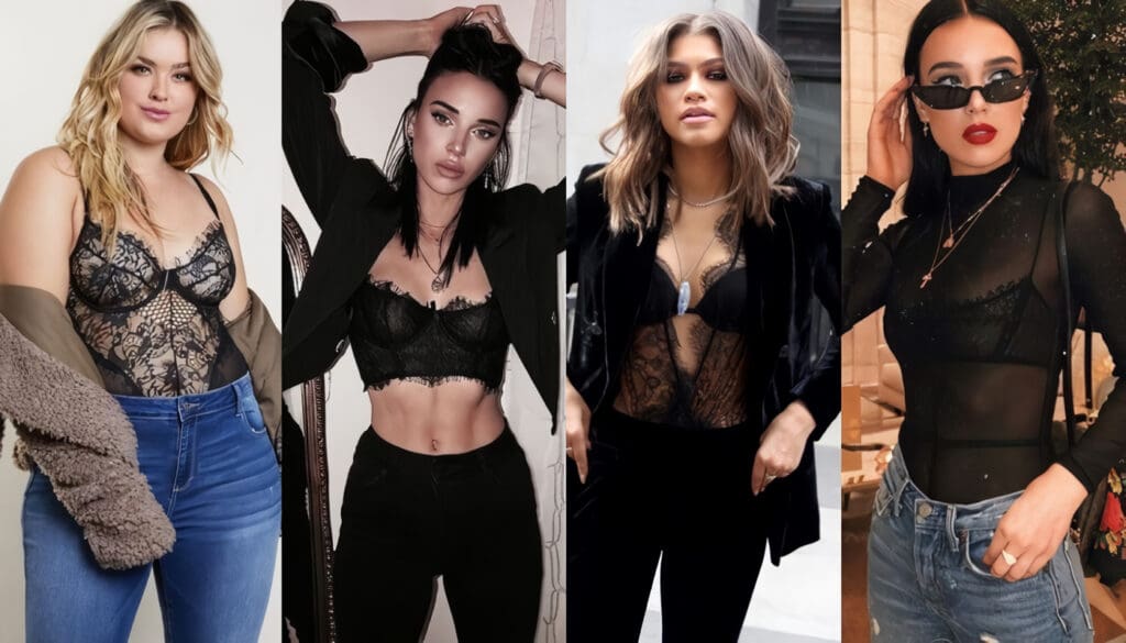 Formas diferentes y sexys de usar tu bralette sin enseñar de más