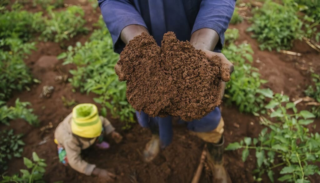Mejorar la calidad del suelo para el cultivo