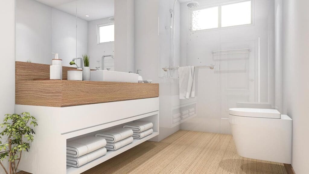 Mantener baño organizado