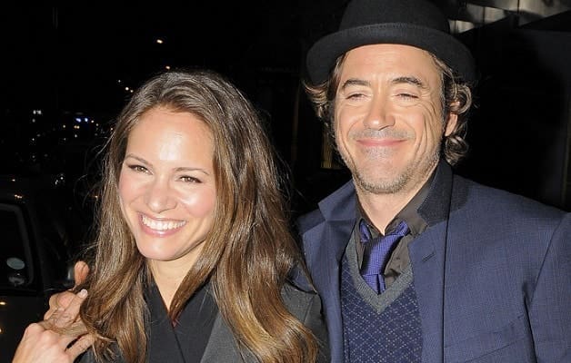 Robert Downey Jr. y Deborah Falconer