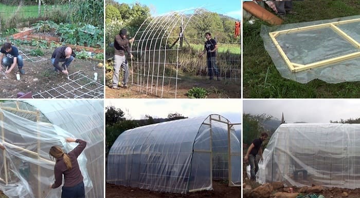 Materiales para construcción de invernaderos