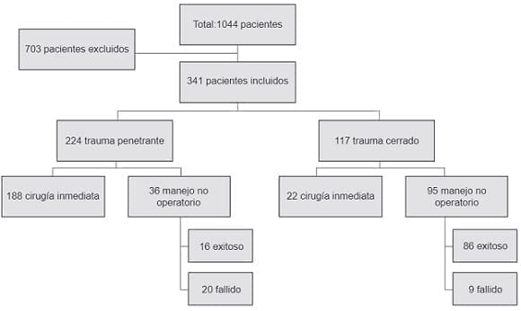 Pacientes con trauma hepático