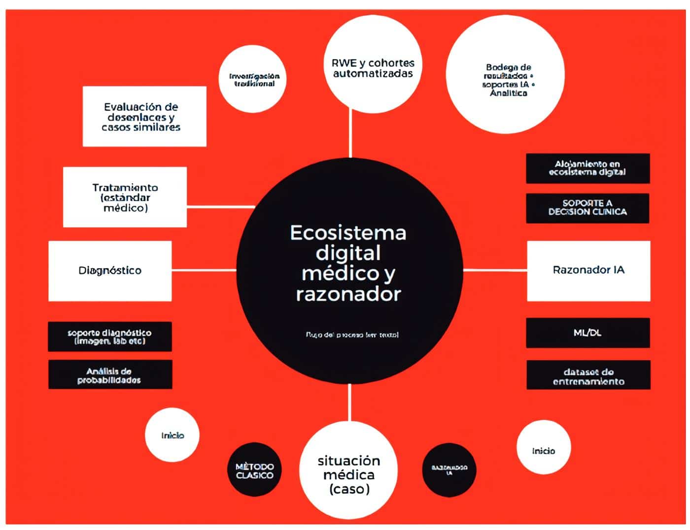 Ecosistema médico digital y razonador - Encuentro entre la Medicina y la Matemática