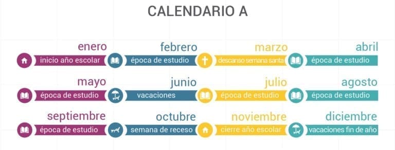 Calendario académico a