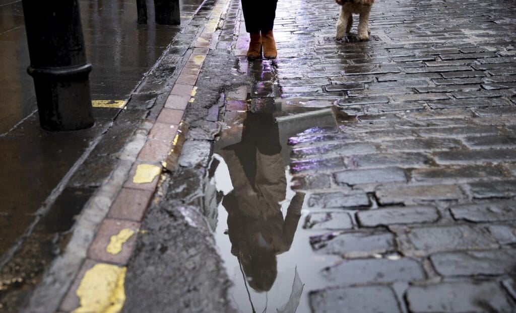 Estrategia aprovechamiento de aguas lluvias en espacio publico