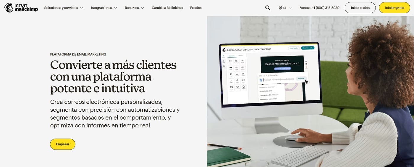 Mailchimp plataforma
