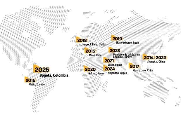 mapa dia mundial de las ciudades