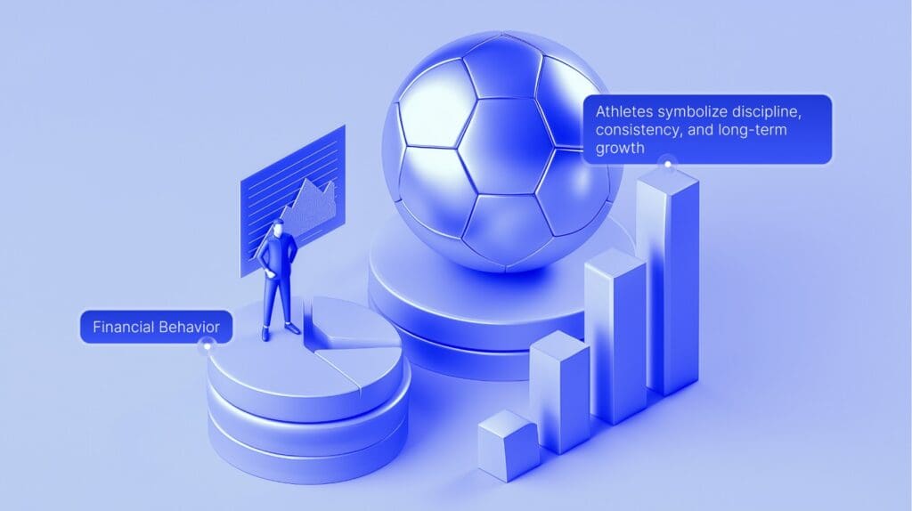 deportistas influyen en el comportamiento financiero